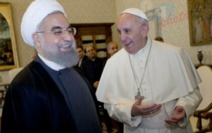 Il Papa e il presidente iraniano