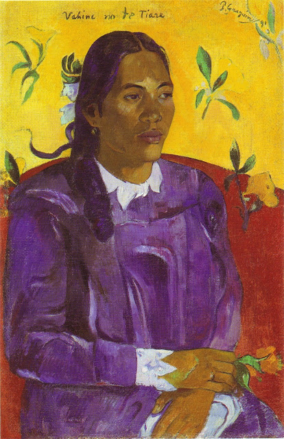 Gauguin - Vahine no te tiare