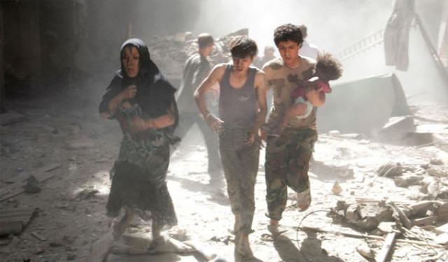 Siria: l'ospedale bombardato