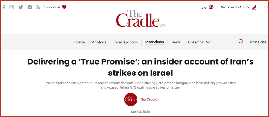Delivering a ‘True Promise’: an insider account of Iran’s strikes on Israel