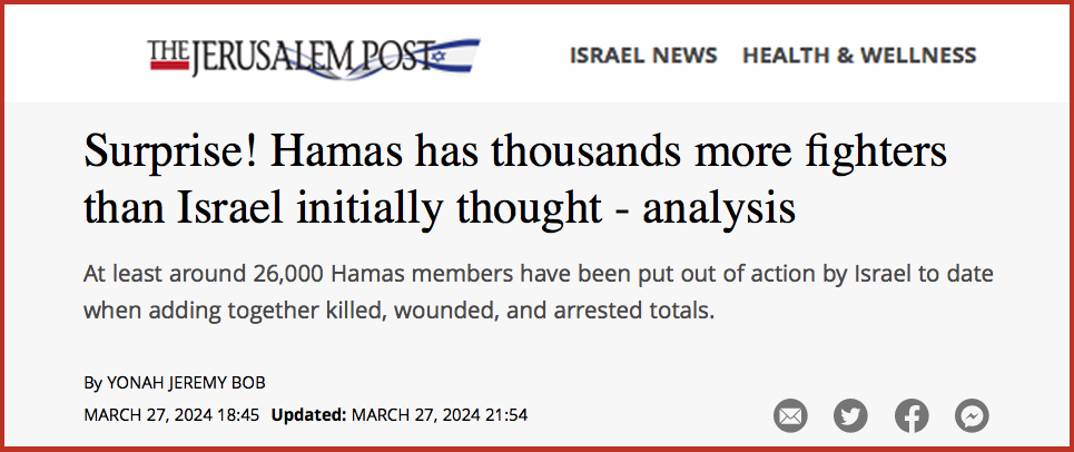 Surprise! Hamas has thousands more fighters than Israel initially thought - analysis