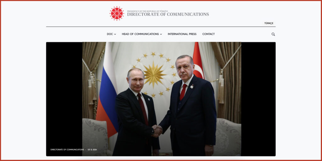 President Erdo?an, President Putin of Russia talk over phone