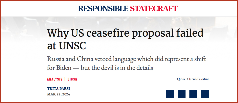 Why US ceasefire proposal failed at UNSC