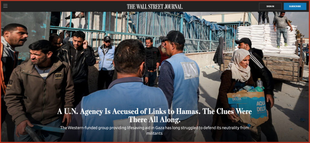 A U.N. Agency Is Accused of Links to Hamas. The Clues Were There All Along.