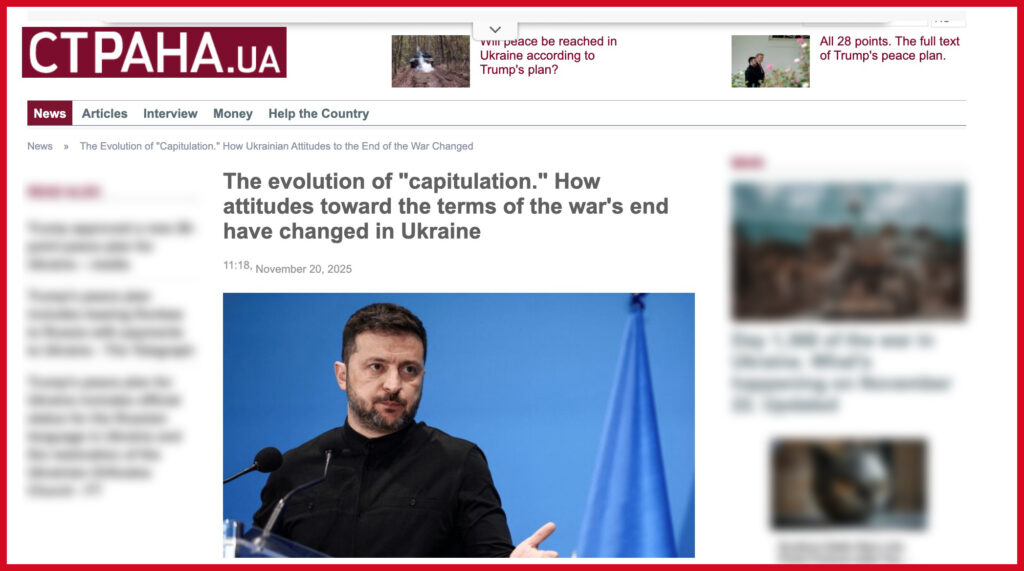 The evolution of "capitulation." How attitudes toward the terms of the war's end have changed in Ukraine