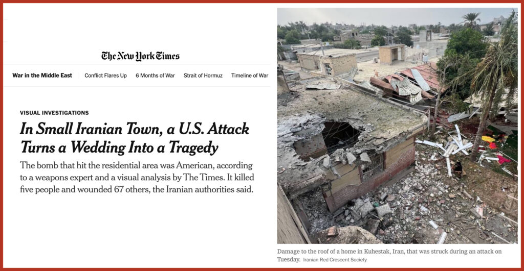 In Small Iranian Town, a U.S. Attack Turns a Wedding Into a Tragedy
