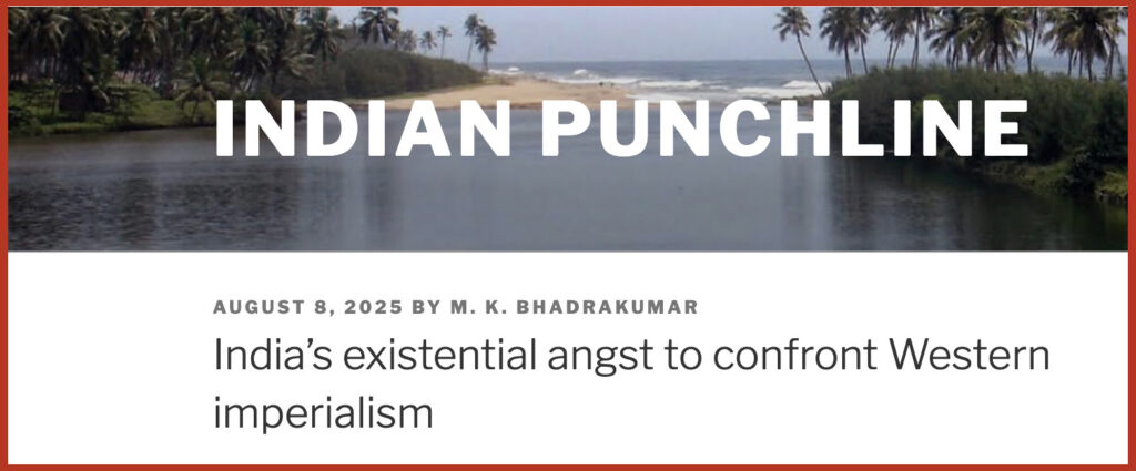 India’s existential angst to confront Western imperialism