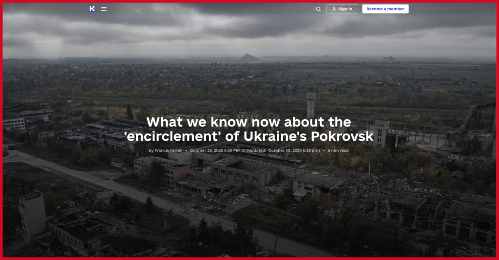 What we know now about the 'encirclement' of Ukraine's Pokrovsk