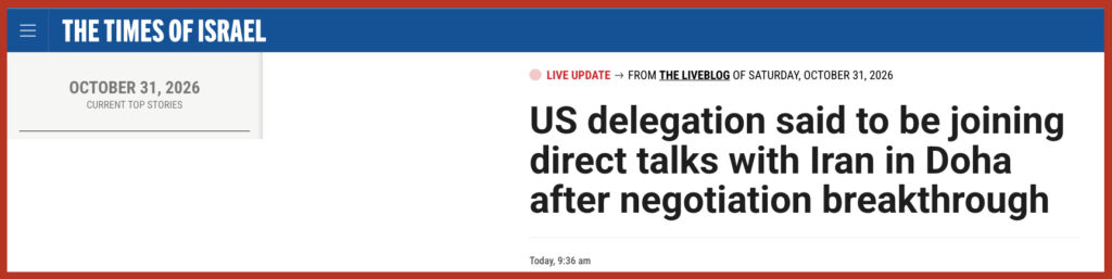 US delegation said to be joining direct talks with Iran in Doha after negotiation breakthrough
