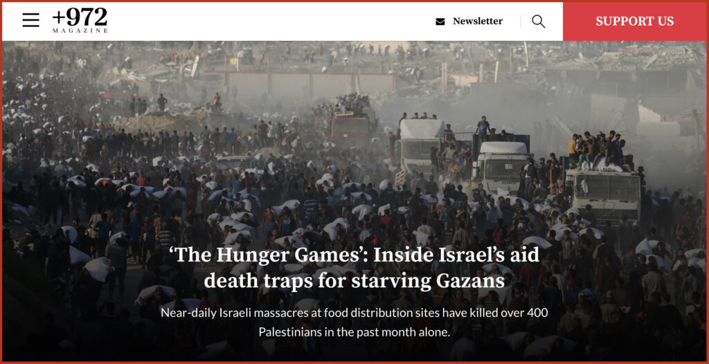 ‘The Hunger Games’: Inside Israel’s aid death traps for starving Gazans