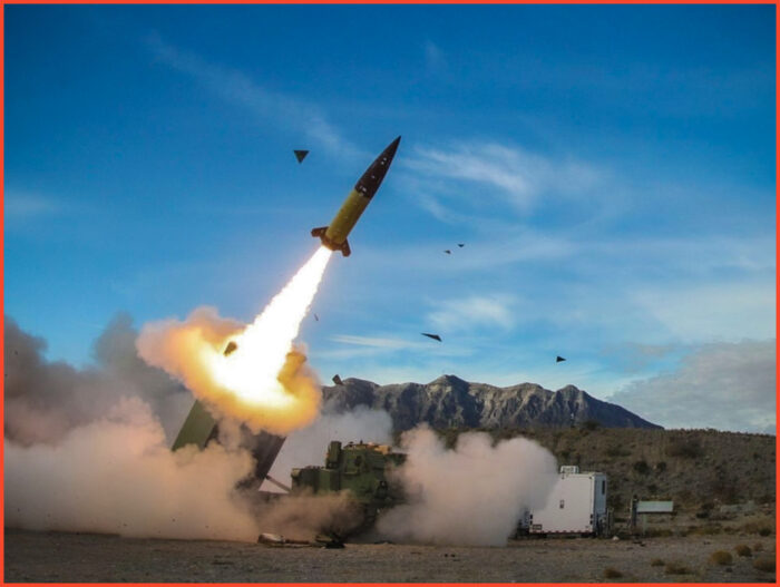 lancio di un missile ATACMS