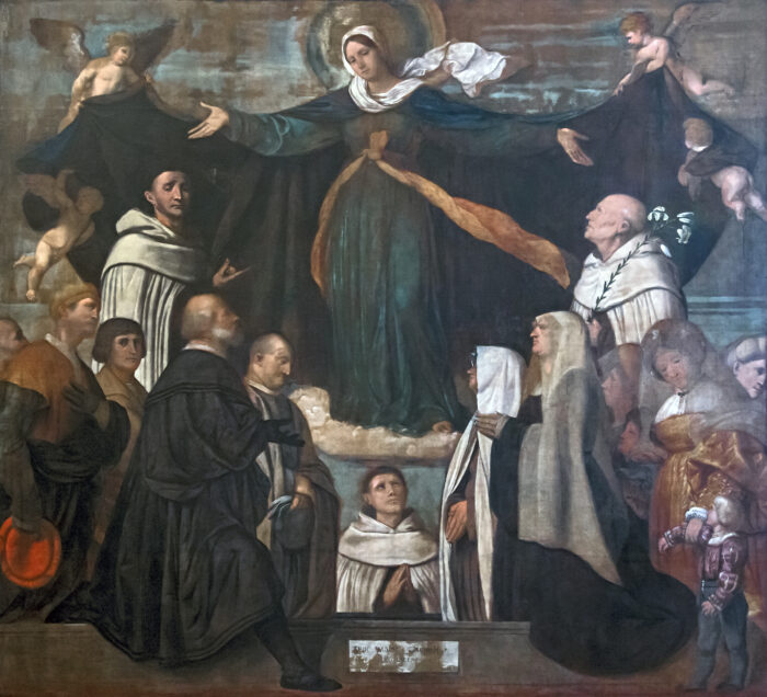 Il Moretto, Madonna del Carmelo