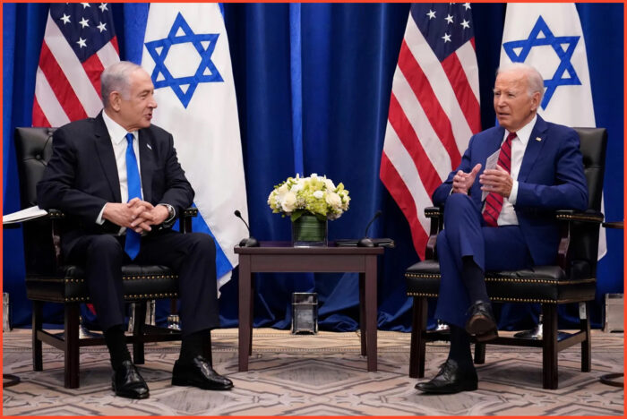 L'america frena. Biden con Netanyahu