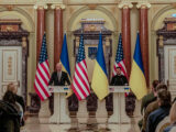 Biden e Zelensky oggi a Kiev