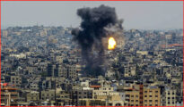 BOMBE SU GAZA