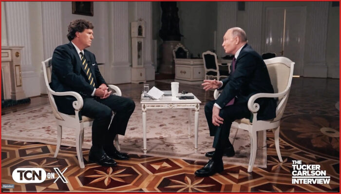 Carlson e Putin: l'intervista dell'anno