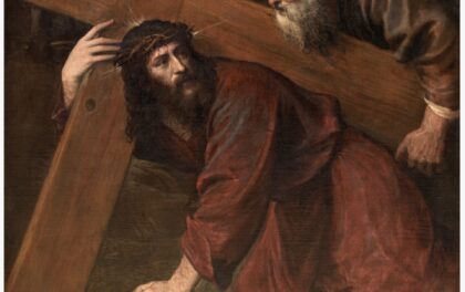 Tiziano, Gesù e Simone di Cirene