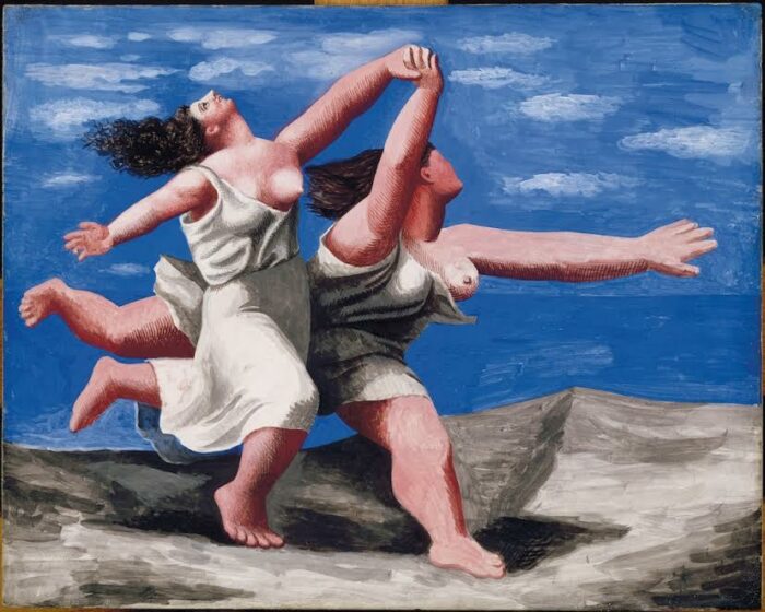 Picasso, Due donne che corrono sulla spiaggia