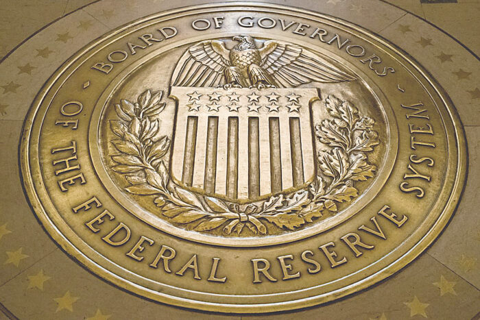 Targa della Federal Reserve