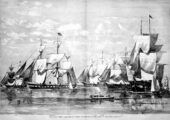 THE RUSSIAN FLEET IN THE HARBOR OF NEW YORK