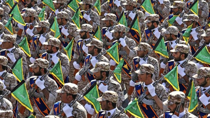 Guardiani della rivoluzione IRANIANE