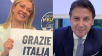 Giorgia Meloni e Giuseppe Conte