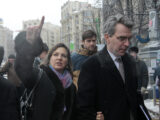 Victoria Nuland in Ucraina con l'ambasciatore USA