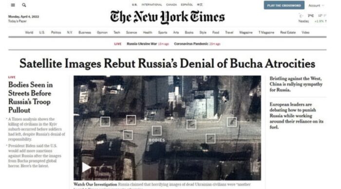 Bucha: il video del Nyt e le domande