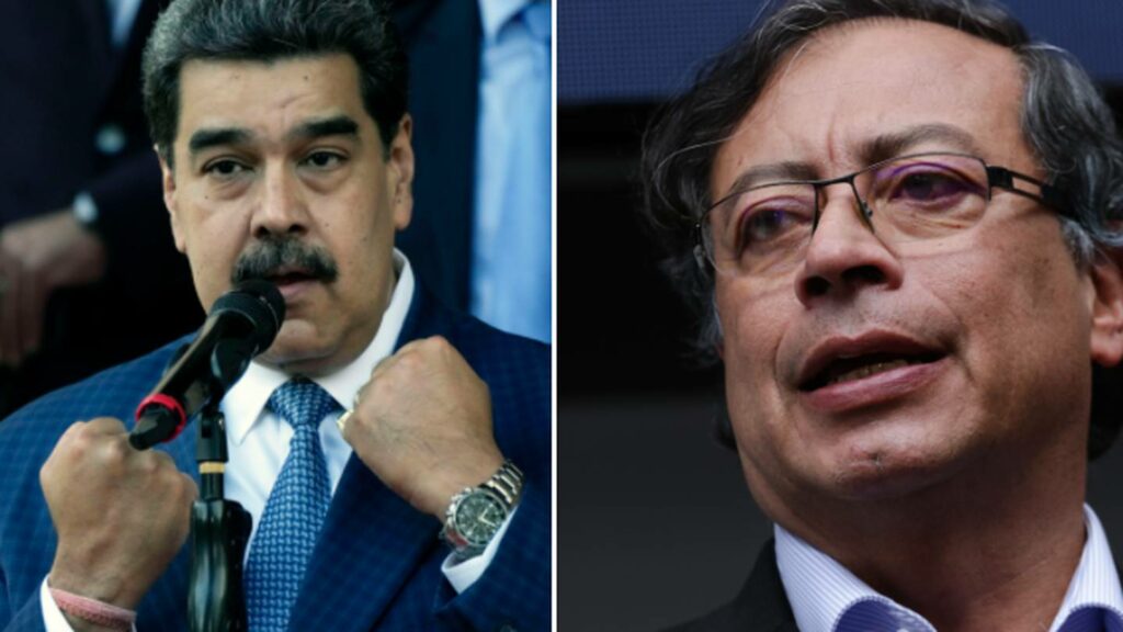  Nicolas Maduro e Gustavo Petro 