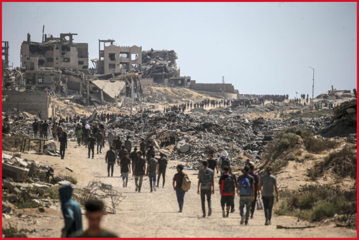 Israele chiede aiuto agli Usa per la pulizia etnica di Gaza