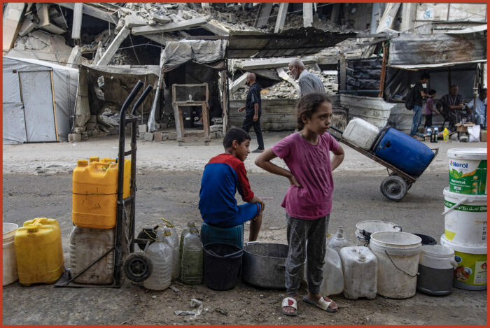 Non solo la carestia e le bombe: Israele nega a Gaza anche l'acqua