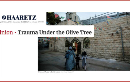 Gerusalemme est, la polizia contro la recita dei bambini