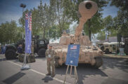 Stand ad una fiera di armi
