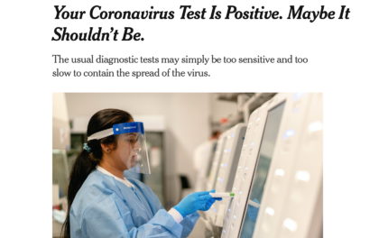 NYT: le contraddizioni dei test sul coronavirus