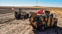 Mezzi militari USA e turchi