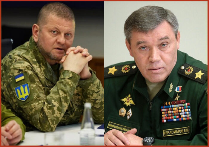 I generali ZALUZHNY e GERASIMOV