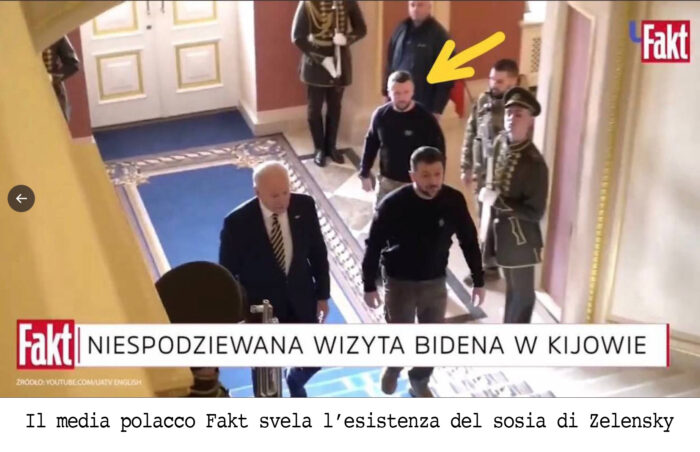 Il media polacco Fakt svela l’esistenza del sosia di Zelensky