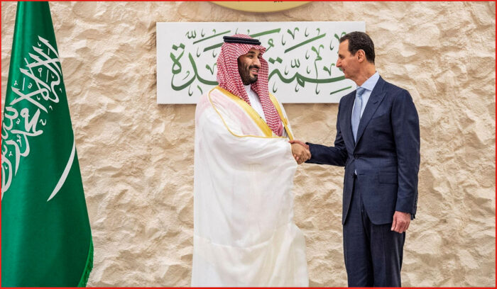 Assad con Bin Salman. Assad e Zelensky al vertice della Lega araba