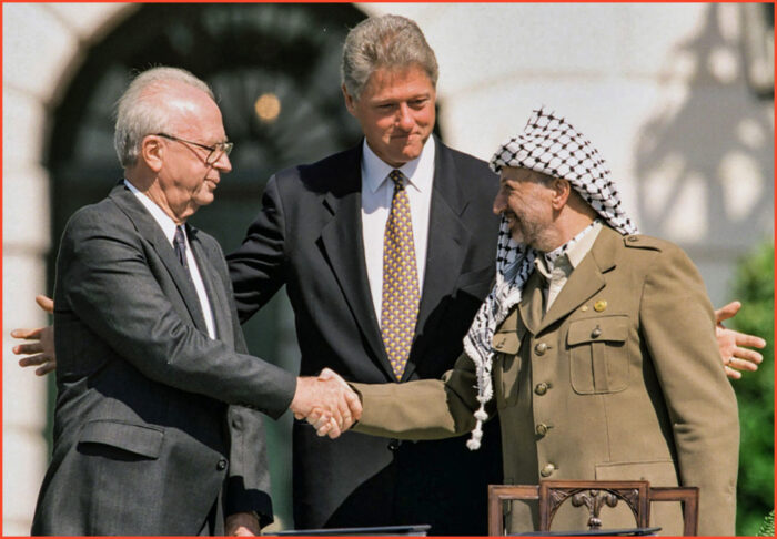 il golpe neocon contro Arafat e gli accordi con Israele