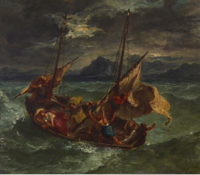 Delacroix, il sonno di Gesù