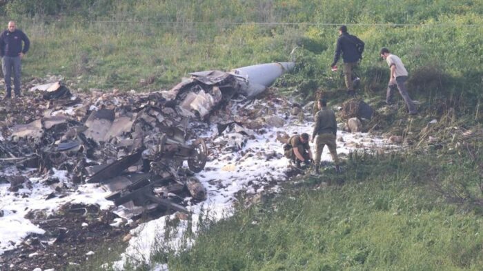 La Siria abbatte un jet israeliano