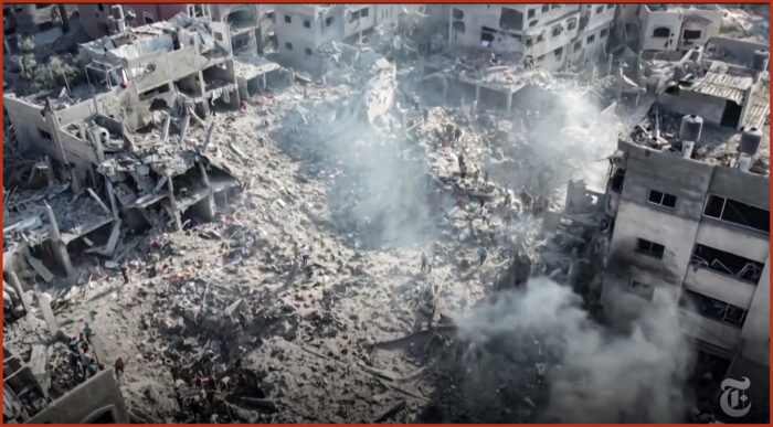 NYT: Israele ha sganciato bombe potenti sulle aree sicure per i civili