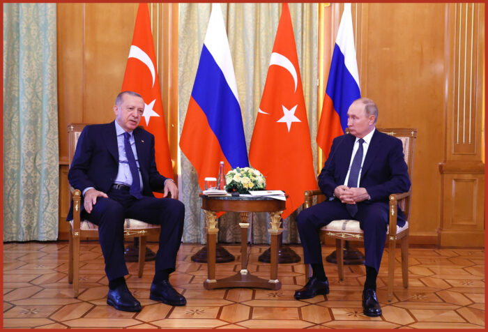 Prove di disgelo tra Putin e Erdogan