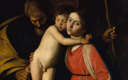 Caravaggio, Sacra Famiglia con san Giovannino