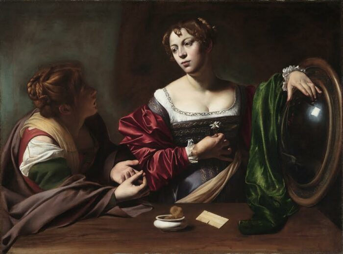 Caravaggio, Marta e Maria