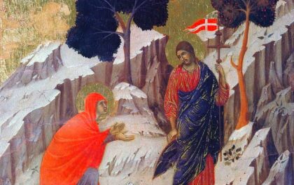 Duccio da Boninsegna, Noli me Tangere