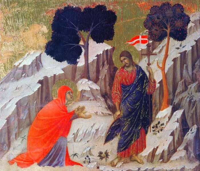 Duccio da Boninsegna, Noli me Tangere