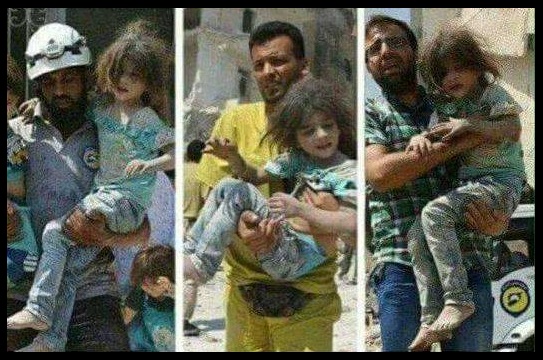 La Siria, la bambina e gli elmetti bianchi