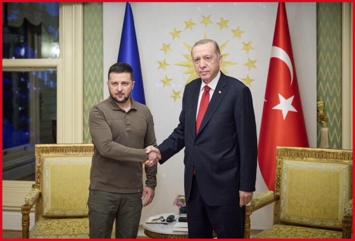 Erdogan e Zelensky